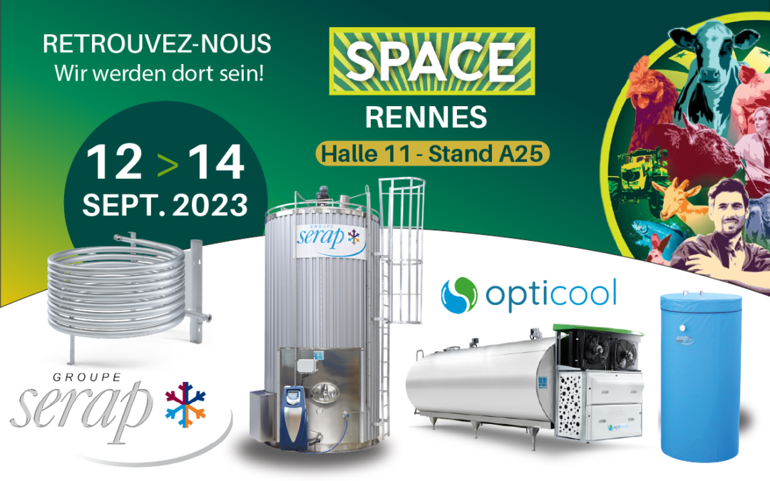 SERAP-Gruppe wird an der 36. Ausgabe der SPACE-Ausstellung in Rennes teilnehmen.